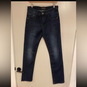 NWT Lamasini - Dark Blue Slim Jeans Size 30 X 32